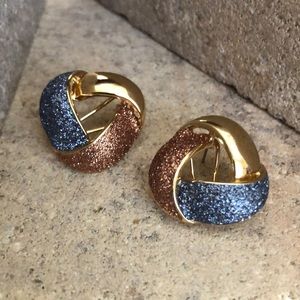 Luxury Brilliant Metallic Colors | Stud Earrings